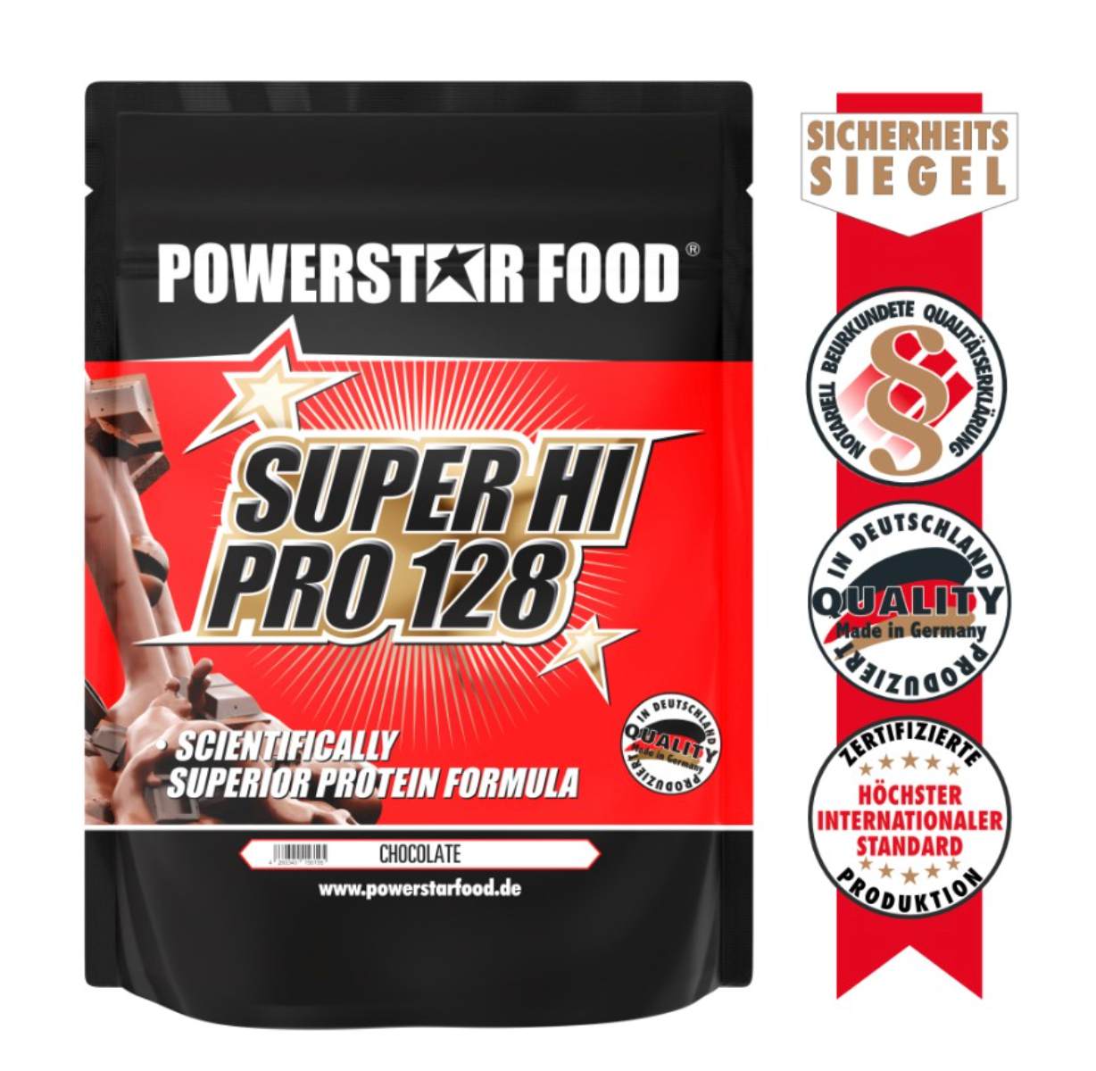 SUPER HI PRO 128 - Mehrkomponenten Protein - Powerstar Food