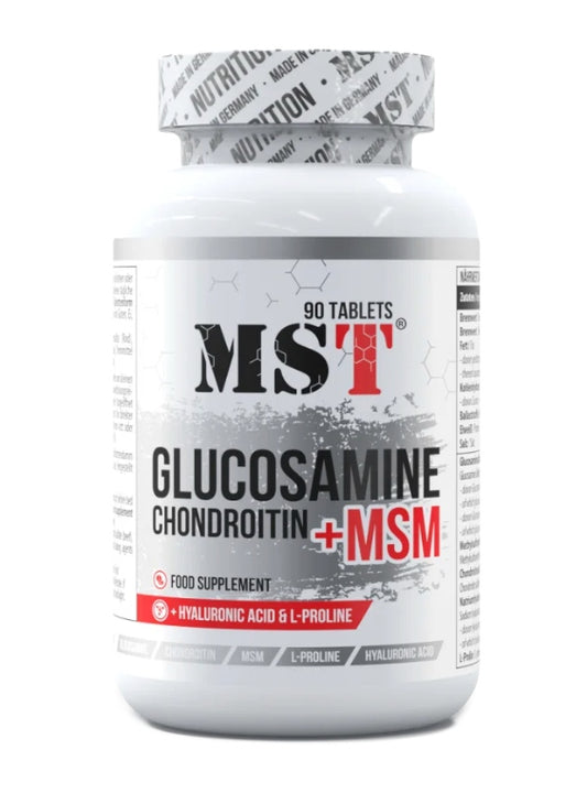 MST - Glucosamine Chondroitine MSM + HYALURON - 90 Tabletten