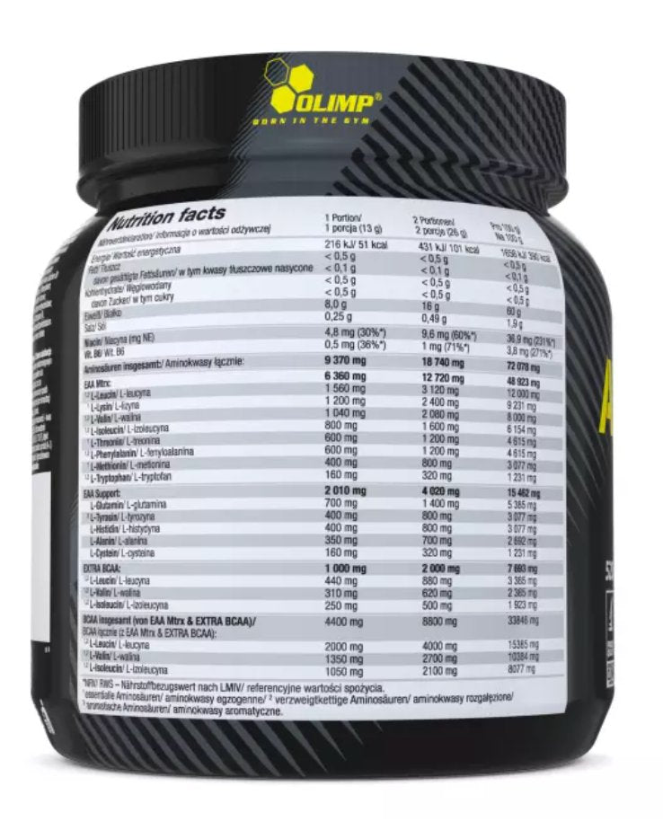 Olimp Amino EAA Xplode Powder, 520 g Dose