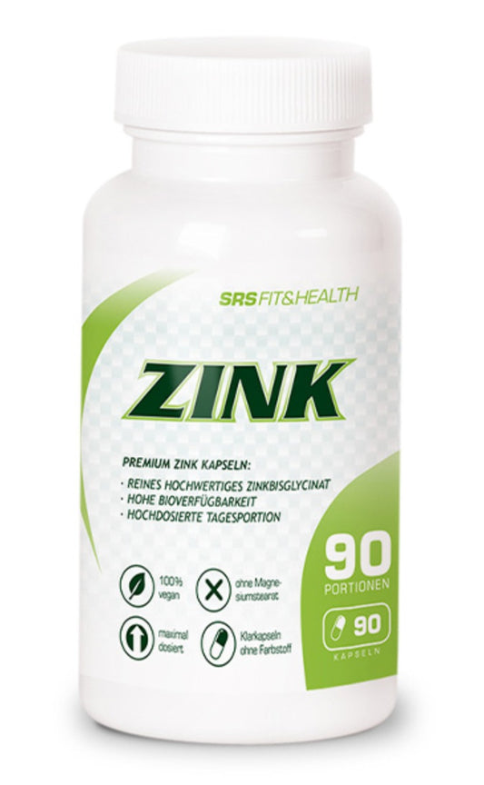 ZINK - SRS Nutrition - 90 Kapseln