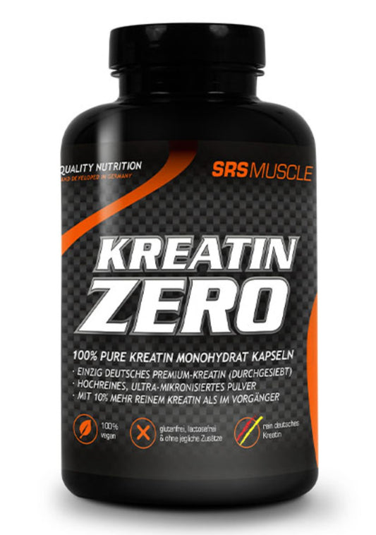 SRS Nutrition - Kreatin Zero - 120 Kapseln