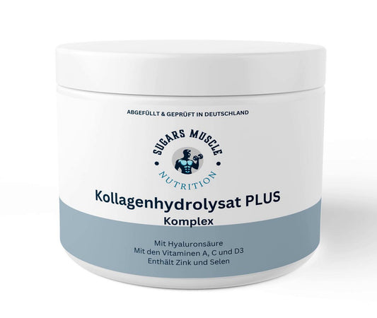 Kollagenhydrolysat PLUS - Sugars Muscle Nutrition - 180 Kapseln